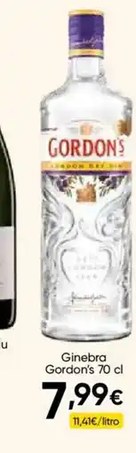 Cash FROIZ GORDON'S Ginebra oferta