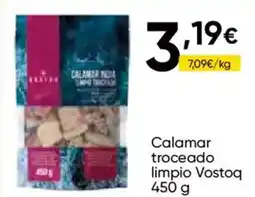Cash FROIZ VOSTOQ Calamar troceado limpio oferta