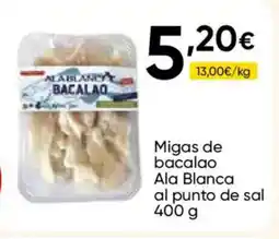 Cash FROIZ ALA BLANCA Migas de bacalao al punto de sal oferta