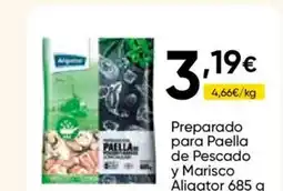 Cash FROIZ ALIGATOR Preparado para Paella de Pescado y Marisco oferta