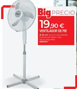 BigMat Ventilador de pie oferta