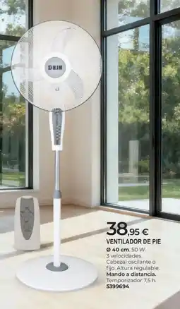 BigMat Ventilador de pie oferta