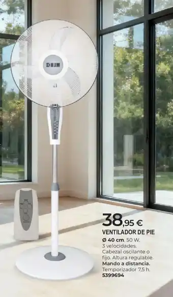 Ventilador de pie