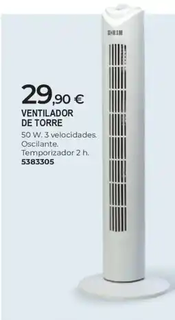 BigMat Ventilador de torre oferta