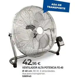 BigMat Ventilador alta potencia fe-40 oferta