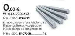 BigMat Varilla roscada oferta