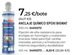 BigMat BIGMAT Anclaje químico epoxi oferta