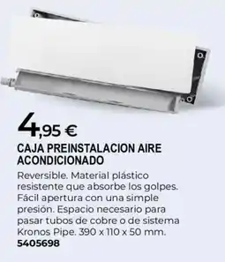 BigMat Caja preinstalacion aire acondicionado oferta