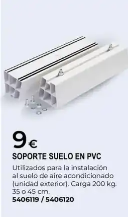 BigMat Soporte suelo en pvc oferta