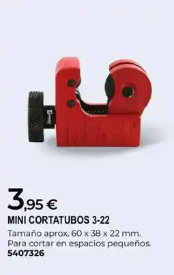 BigMat Mini cortatubos 3-22 oferta