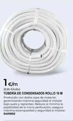 BigMat Tubería de condensados rollo 10 M oferta