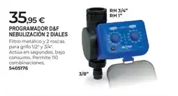 BigMat Programador d&f nebulización 2 diales oferta