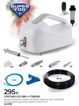 BigMat 2 pistones 0,25 l/min + 6 toberas oferta
