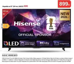 Milar HISENSE Qled 85" 85e7s oferta