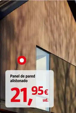 Bauhaus Panel de pared alistonado oferta