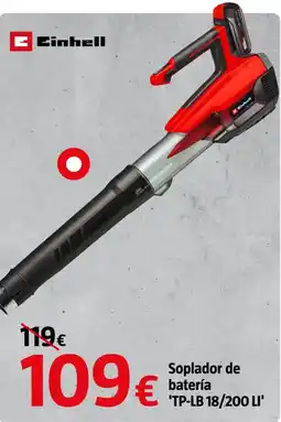 Bauhaus EINHELL Soplador de batería 'TP-LB 18/200 LI' oferta
