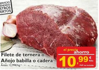 Supermercados La Despensa Filete de Ternera o Añojo Babilla o Cadera oferta