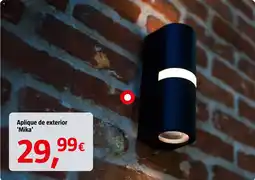 Bauhaus Aplique de exterior 'Mika' oferta