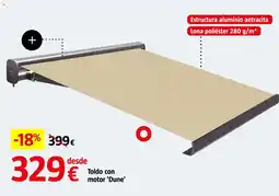 Bauhaus Toldo con motor 'Dune' oferta