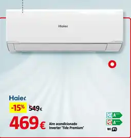 Bauhaus HAIER Aire acondicionado Inverter 'Tide Premium' oferta