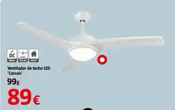 Bauhaus Ventilador de techo LED 'Cascais' oferta