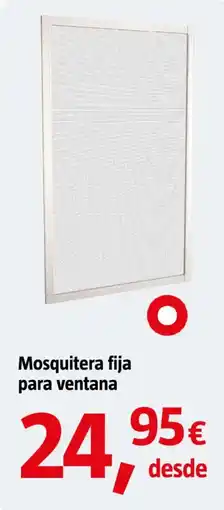Bauhaus Mosquitera fija para ventana oferta