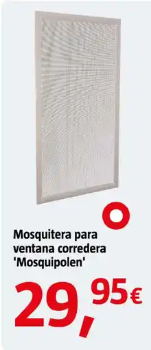 Bauhaus Mosquitera para ventana corredera 'Mosquipolen' oferta