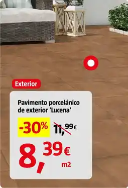 Bauhaus Pavimento porcelánico de exterior 'Lucena' oferta