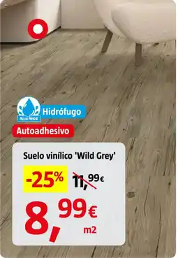 Bauhaus Suelo vinílico 'Wild Grey' oferta