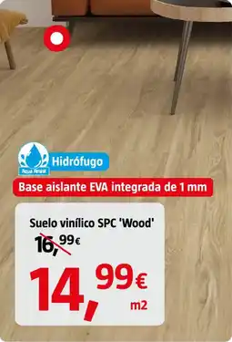 Bauhaus Suelo vinílico SPC 'Wood' oferta
