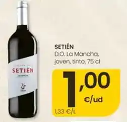 Eroski Setien - d.o. la mancha, joven, tinto oferta