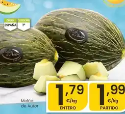 Eroski Melon de autor oferta