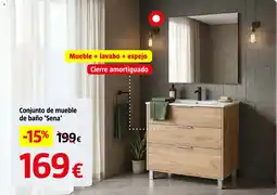 Bauhaus Conjunto de mueble de baño 'Sena' oferta