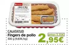 Hiper Usera Calatayud - calatyud fingers de pollo oferta