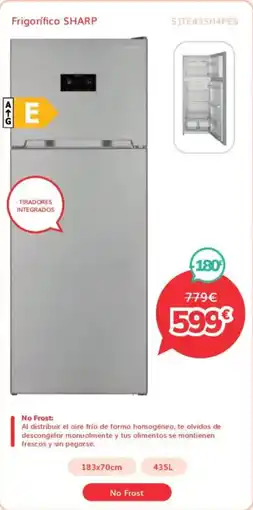 Mi electro SHARP Frigorífico oferta