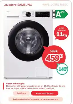 Mi electro SAMSUNG Lavadora WW11DG5B25AEEC oferta