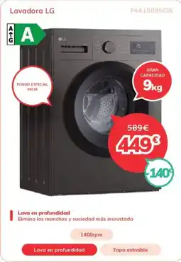 Mi electro LG Lavadora oferta