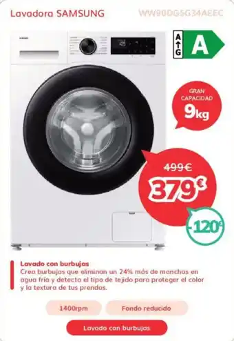 Mi electro SAMSUNG Lavadora oferta