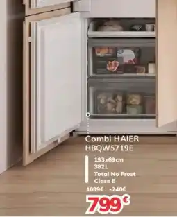Mi electro HAIER Combi HBQW5719E oferta