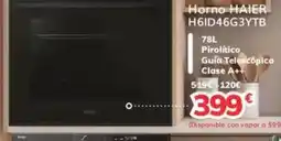 Mi electro HAIER Horno H61D46G3YTB oferta