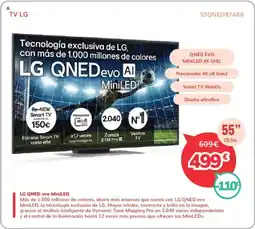 Mi electro LG TV 55QNED87A6B oferta