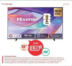 Mi electro HISENSE TV 55" oferta