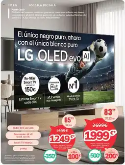 Mi electro LG Tv 65c54la 83c54la oferta