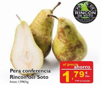 Cash Ecofamilia Pera Conferencia Rincon del Soto oferta
