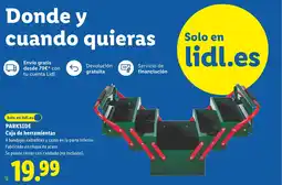 Lidl PARKSIDE Caja de herramientas oferta
