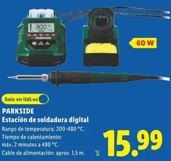 Lidl PARKSIDE Estación de soldadura digital oferta