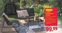 Lidl LIVARNO Set de muebles de jardín oferta