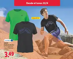 Lidl CRIVIT Camiseta técnica oferta