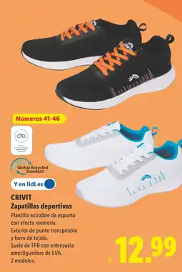 Lidl CRIVIT Zapatillas deportivas oferta