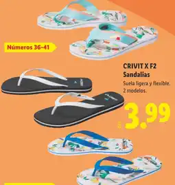 Lidl CRIVIT X F2 Sandalias oferta